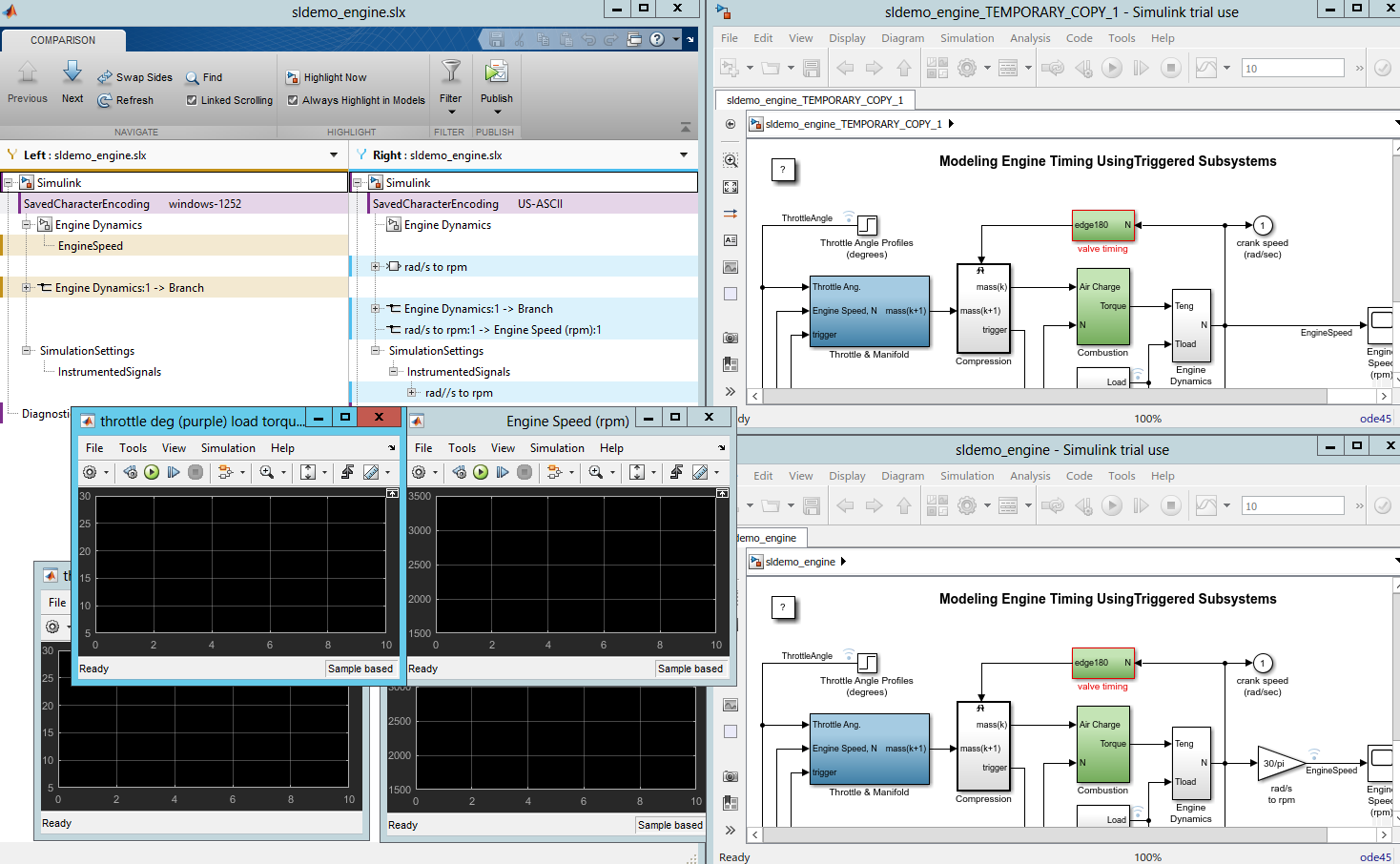 sldemo engine interface